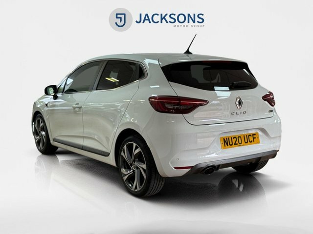 Renault Clio 1.0 Tce Rs Line Hatchback Euro 6 NU20UCF White #5