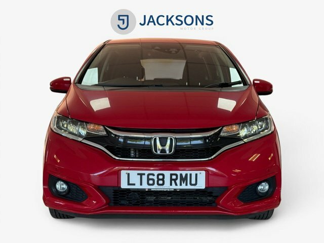 Honda Jazz 1.3 I-vtec Ex Hatchback Cvt Euro 6 S S LT68RMU Red #3