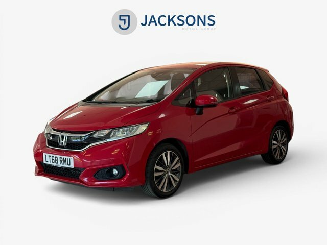 Honda Jazz 1.3 I-vtec Ex Hatchback Cvt Euro 6 S S LT68RMU Red #4