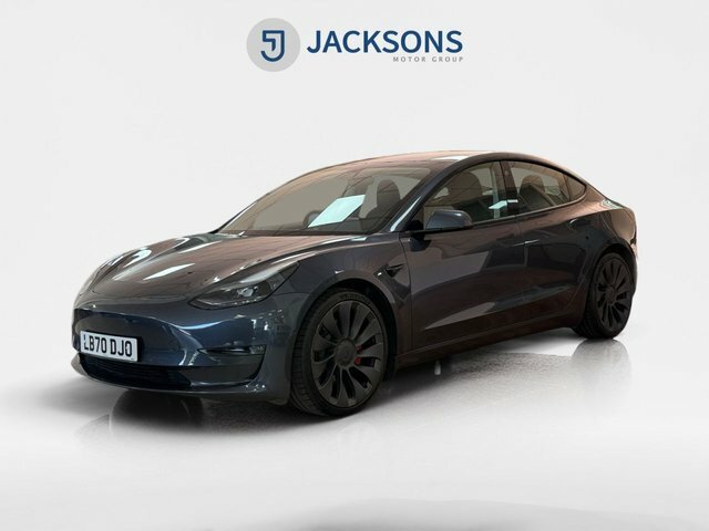 Tesla Model 3 Dual Motor Performance Saloon LB70DJO Grey #4