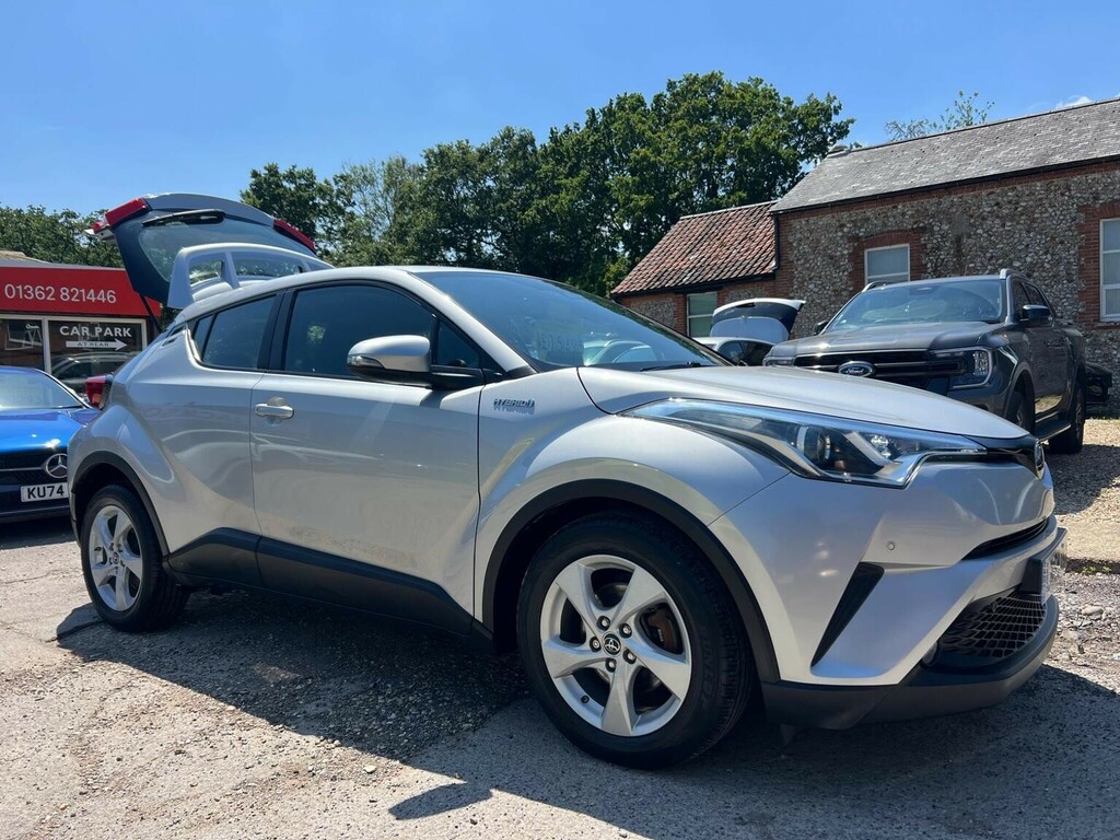 Toyota C-Hr 1.8 Vvt-h Icon Cvt Euro 6 Ss Silver