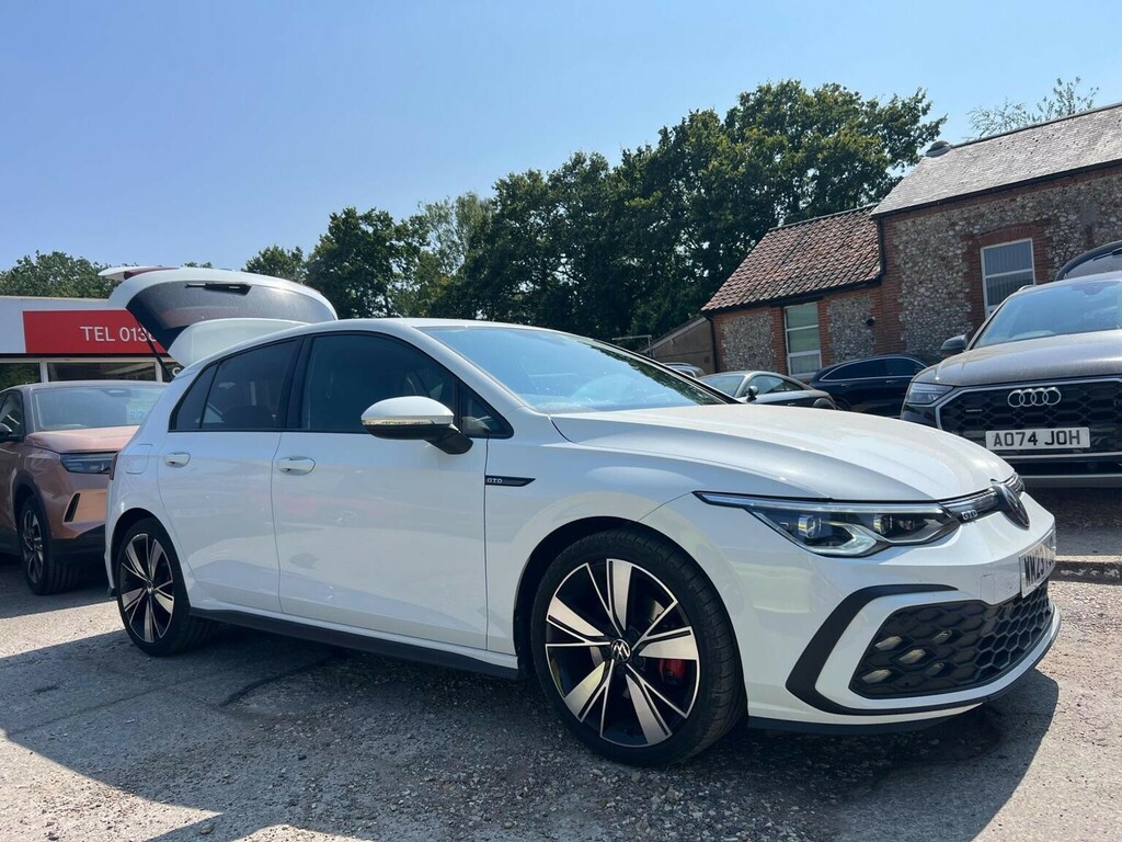 Volkswagen Golf Hatchback 2.0 Tdi Gtd Dsg Euro 6 Ss 20232 White