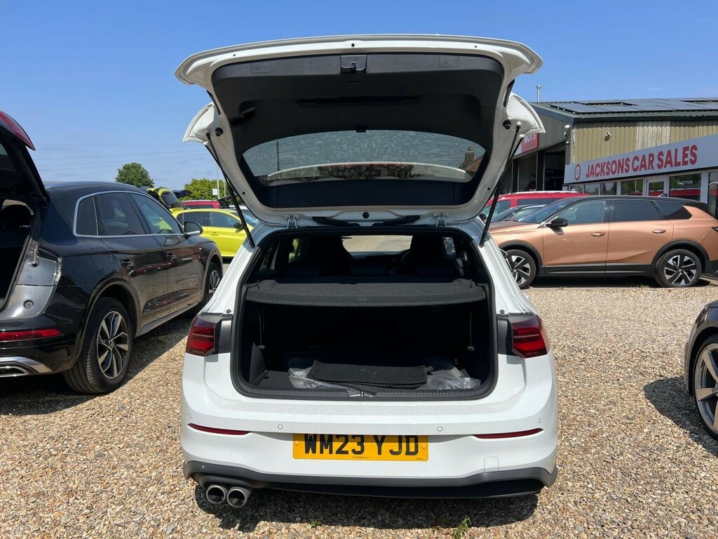 Volkswagen Golf Hatchback 2.0 Tdi Gtd Dsg Euro 6 Ss 20232 WM23YJD White #4