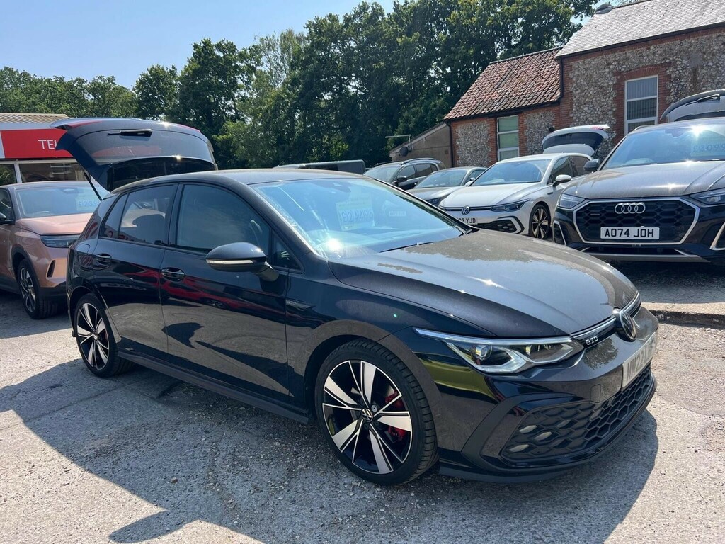Volkswagen Golf Hatchback 2.0 Tdi Gtd Dsg Euro 6 Ss 20222 MM22LBF Black #3