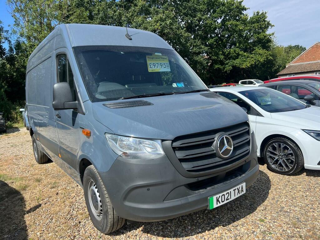 Mercedes-Benz eSprinter 85Kw 55Kwh Progressive Van White #33