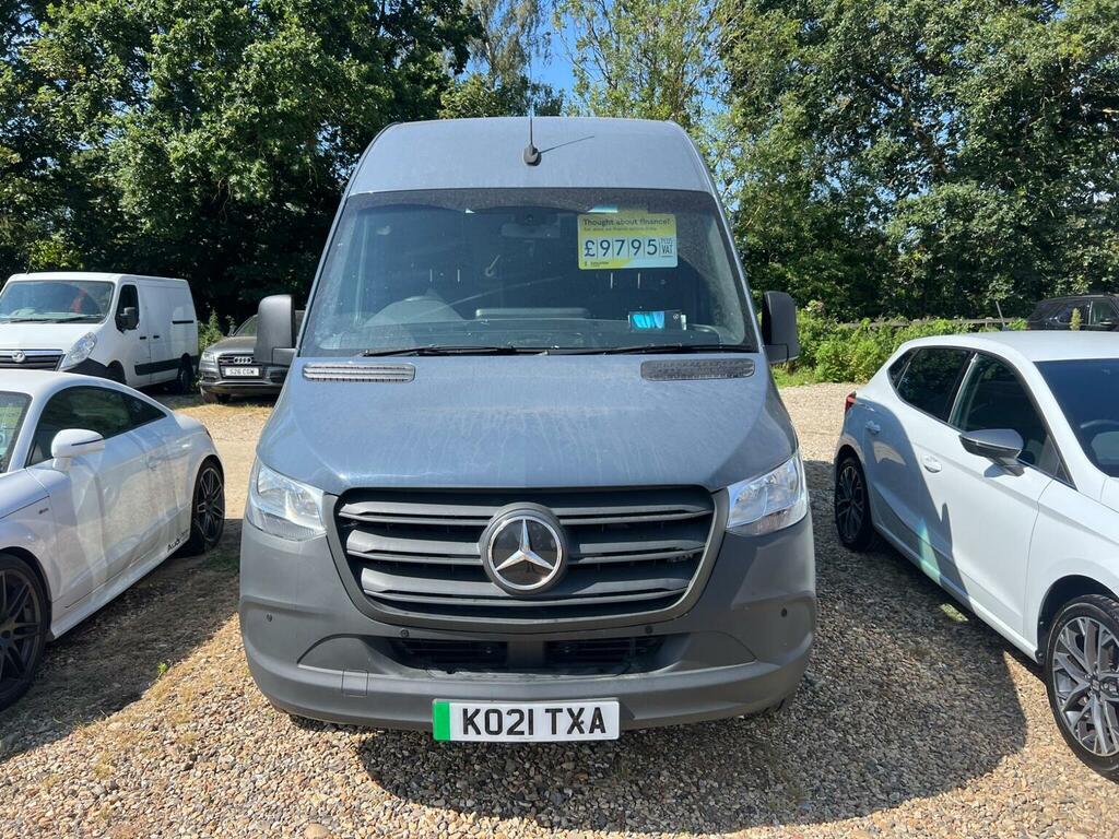 Mercedes-Benz eSprinter 85Kw 55Kwh Progressive Van White #27