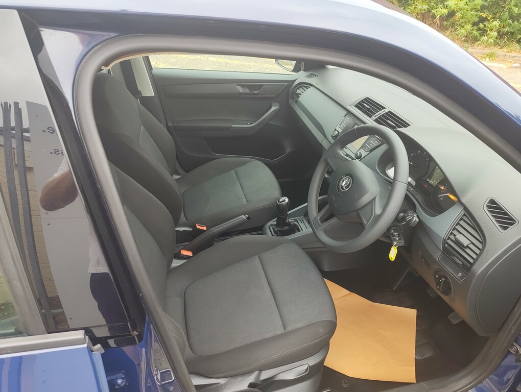 Skoda Fabia S Mpi Blue #6