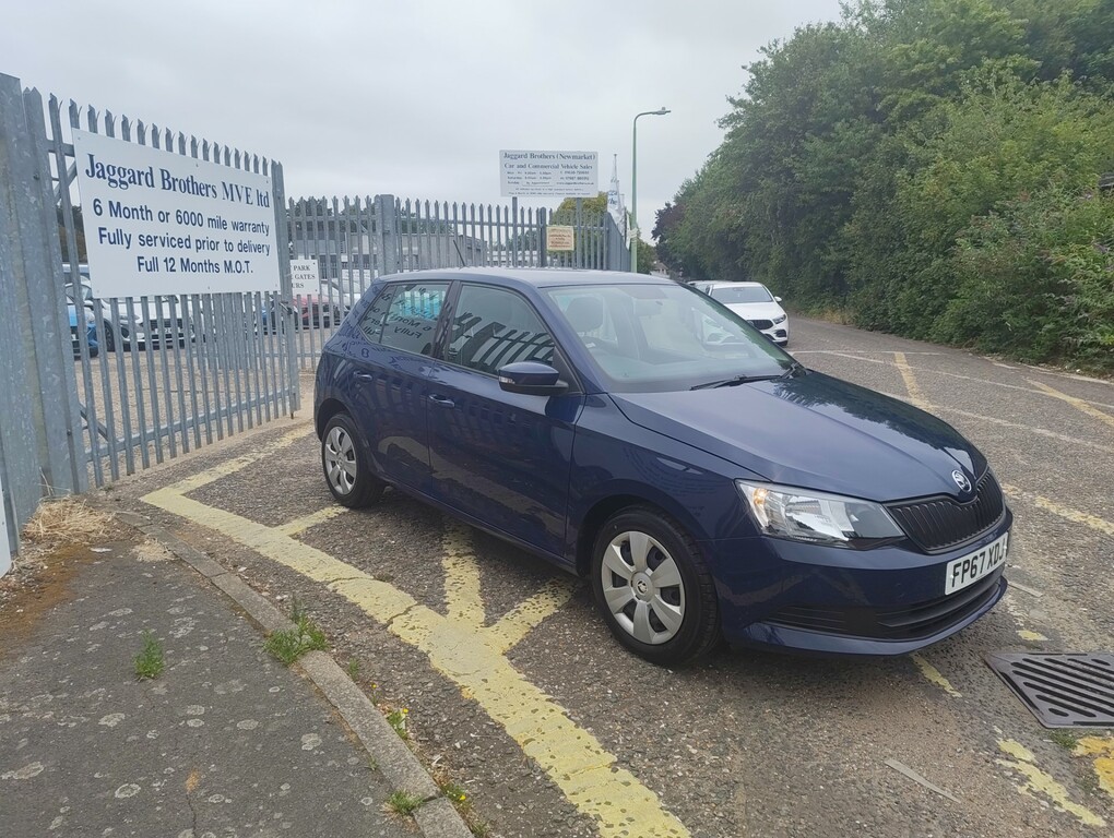 Skoda Fabia S Mpi Blue