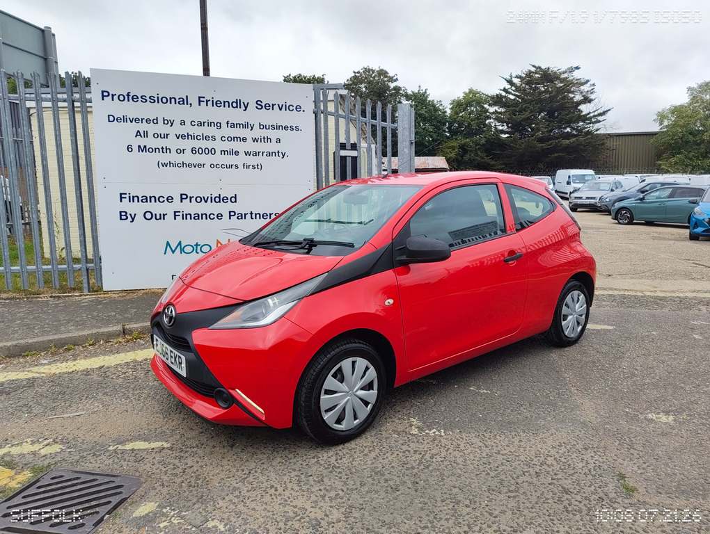 Toyota Aygo Vvt-i X Red