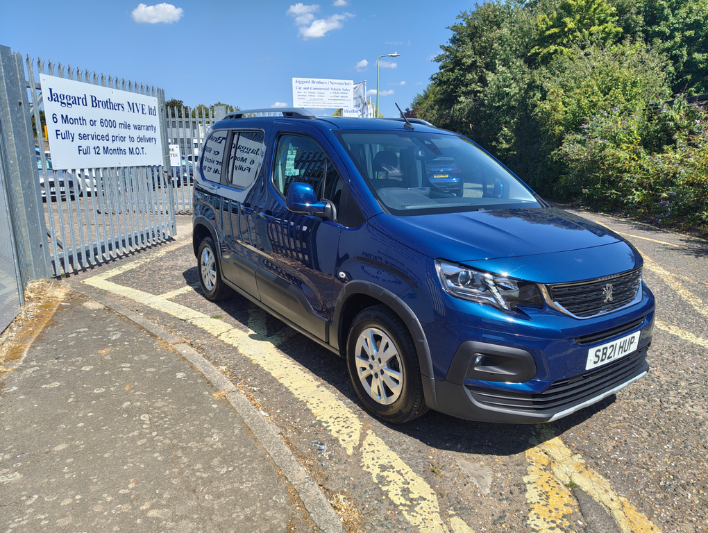 Peugeot Rifter Horizon Wheel Chair Access  #2