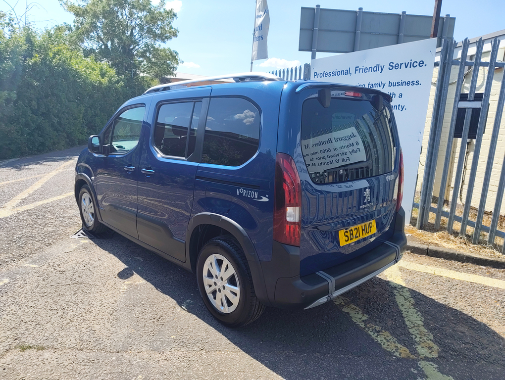 Peugeot Rifter Horizon Wheel Chair Access  #3
