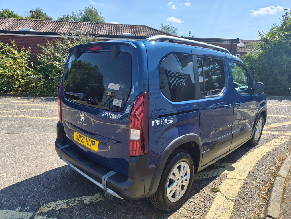 Peugeot Rifter Horizon Wheel Chair Access  #4