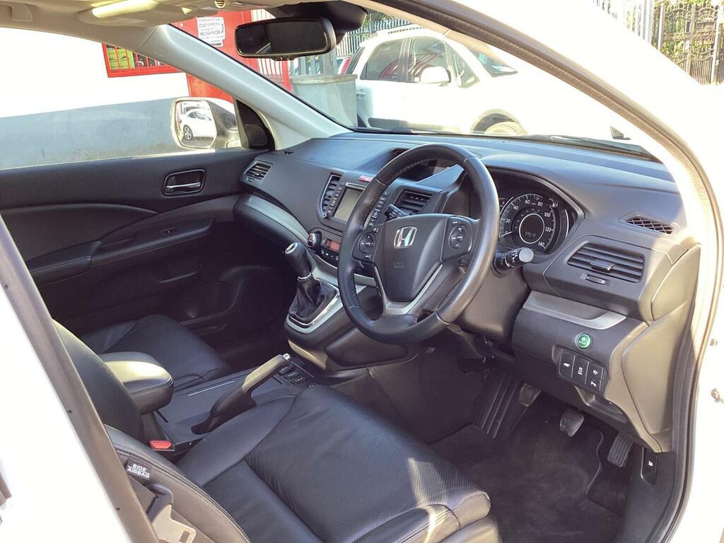 Honda Cr-V 2.2 I-dtec Ex 4Wd Euro 5 Ss White #3