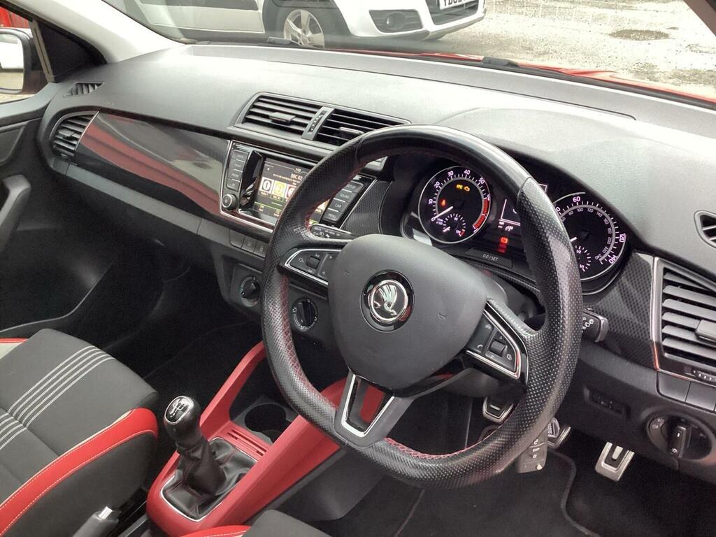 Skoda Fabia 1.2 Tsi Monte Carlo Euro 6 Ss Red #3