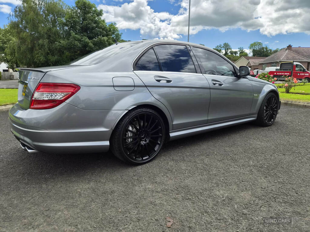 Mercedes-Benz C Class C63 4dr Auto LX08KZF Silver #4