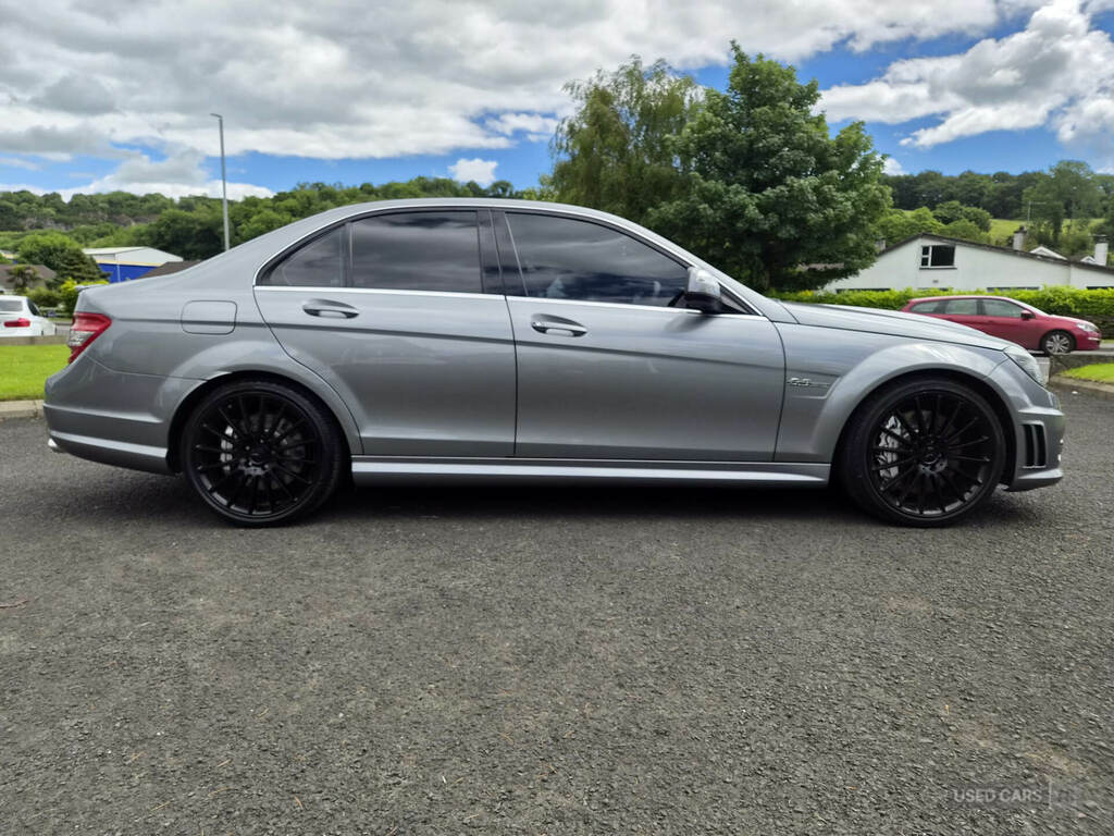 Mercedes-Benz C Class C63 4dr Auto LX08KZF Silver #6