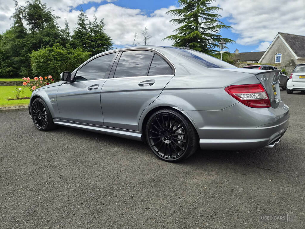 Mercedes-Benz C Class C63 4dr Auto LX08KZF Silver #2