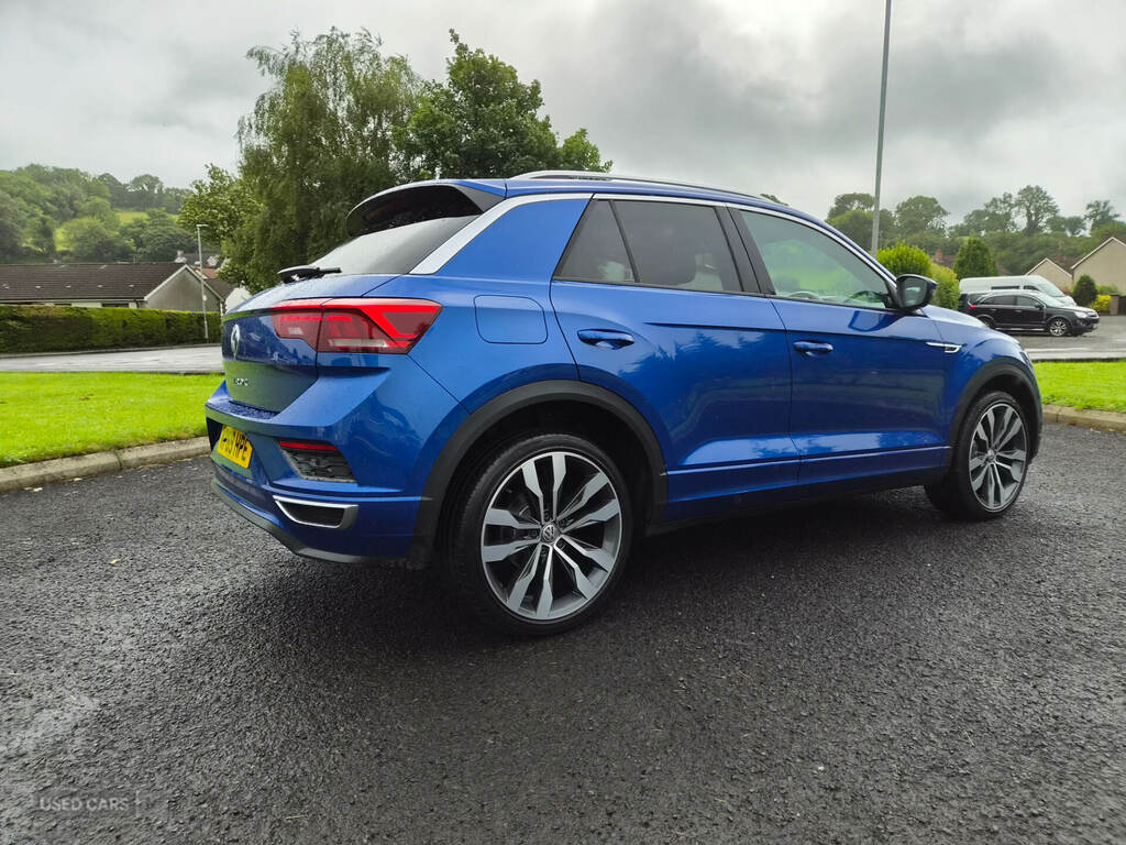 Volkswagen T-Roc 2.0 Tdi R-line Dsg KP69HPE Blue #4