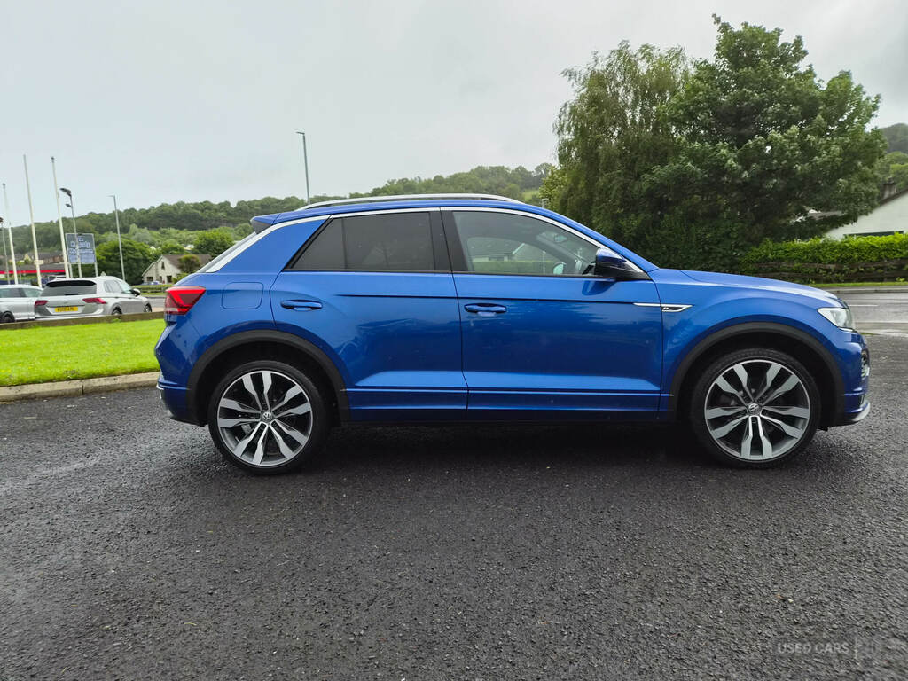Volkswagen T-Roc 2.0 Tdi R-line Dsg KP69HPE Blue #6
