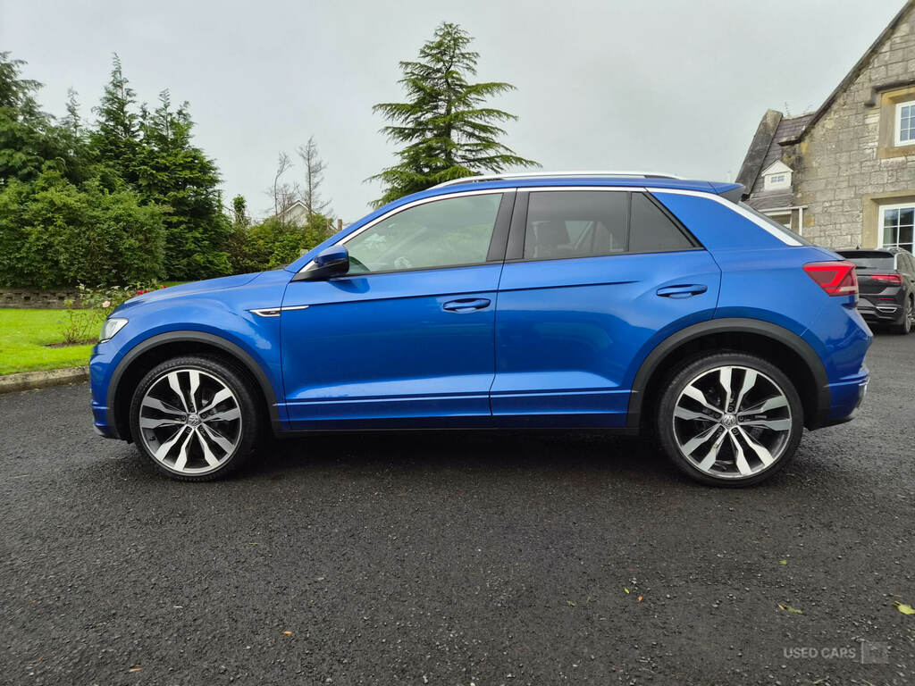 Volkswagen T-Roc 2.0 Tdi R-line Dsg KP69HPE Blue #5