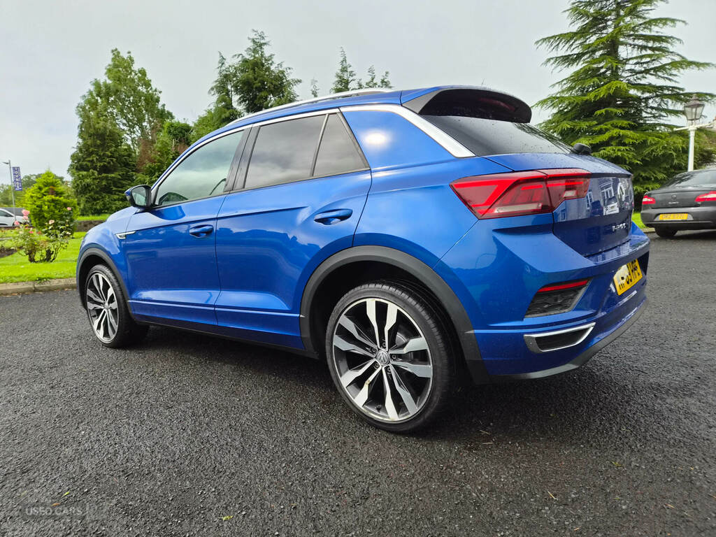 Volkswagen T-Roc 2.0 Tdi R-line Dsg KP69HPE Blue #2
