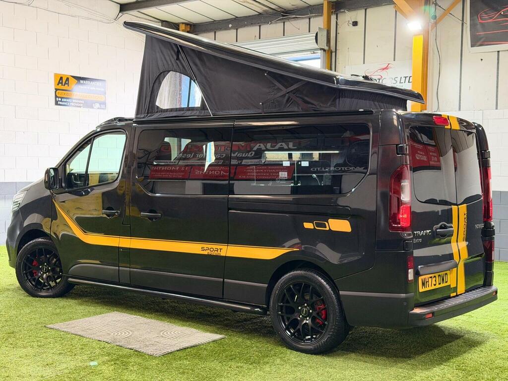 Renault Trafic Campervan 202373 Black #4