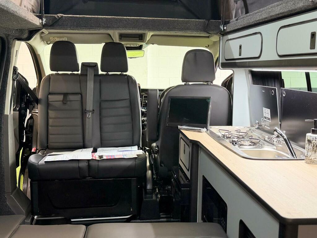 Ford Transit Custom Campervan 202323 Black #4