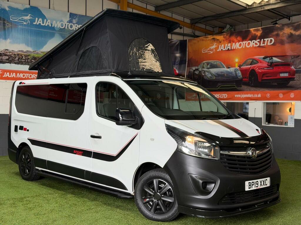 Vauxhall Vivaro Campervan 201919 White #3