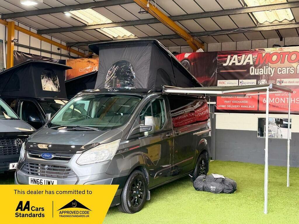Ford Transit Custom 2.0 Tdci 130Ps Low Roof Dcab Limited Van Grey #1