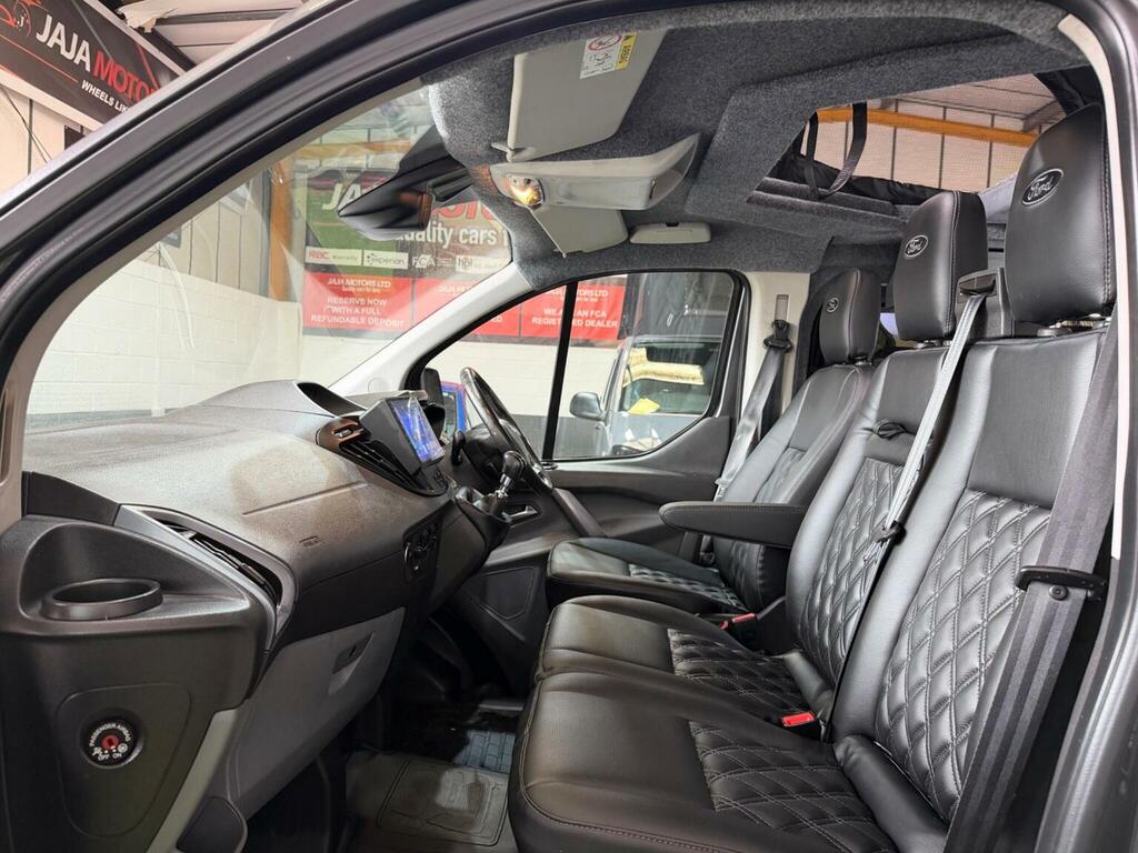 Ford Transit Custom 2.0 Tdci 130Ps Low Roof Dcab Limited Van Grey #37