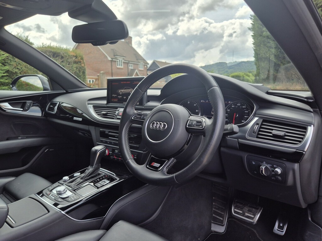 Audi A7 3.0 Tdi V6 Black Edition Black #5