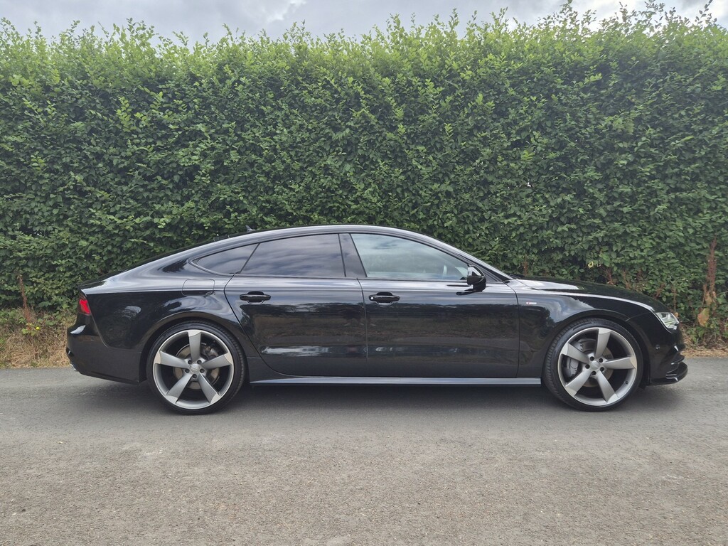 Audi A7 3.0 Tdi V6 Black Edition Black #4