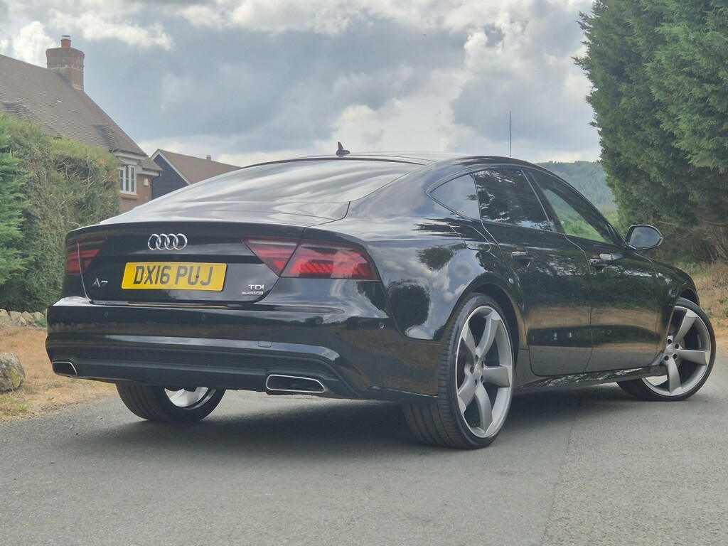 Audi A7 3.0 Tdi V6 Black Edition Black #2