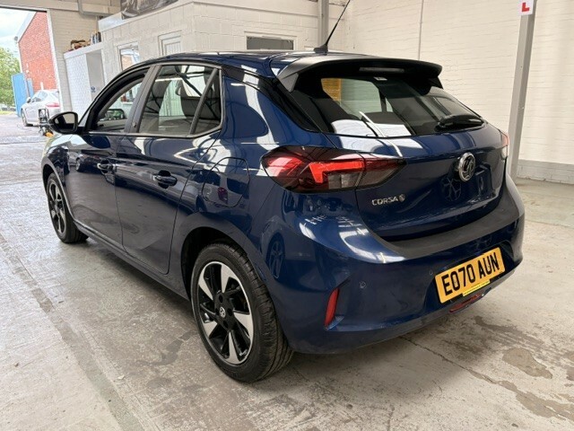 Vauxhall Corsa-e Hatchback 50Kwh Se Nav 2020 EO70AUN Blue #3