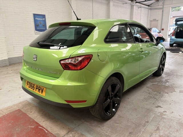 Seat Ibiza Hatchback 1.0 Ecotsi Se 2016 FD66PRV Green #4