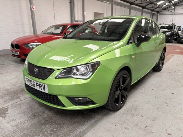 Seat Ibiza Hatchback 1.0 Ecotsi Se 2016 FD66PRV Green #2