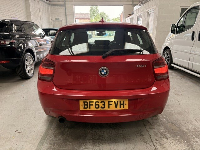 BMW 1 Series 2.0 116D Sport Euro 5 Ss Black #6