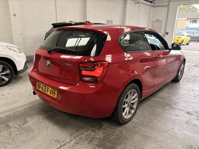 BMW 1 Series 2.0 116D Sport Euro 5 Ss Black #4