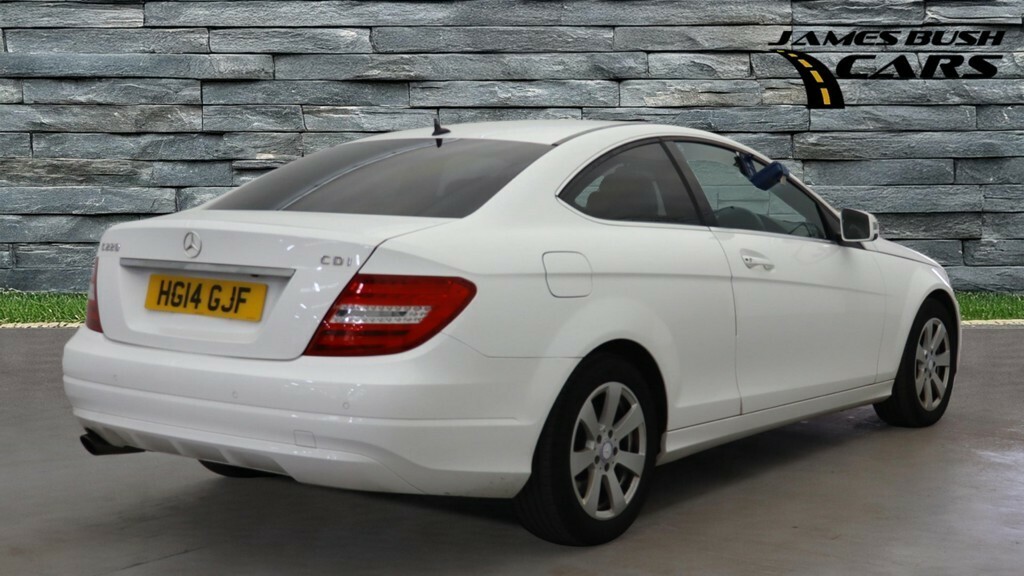 Mercedes-Benz C Class Coupe 2.1 C220 Cdi Executive Se 2014 White #4