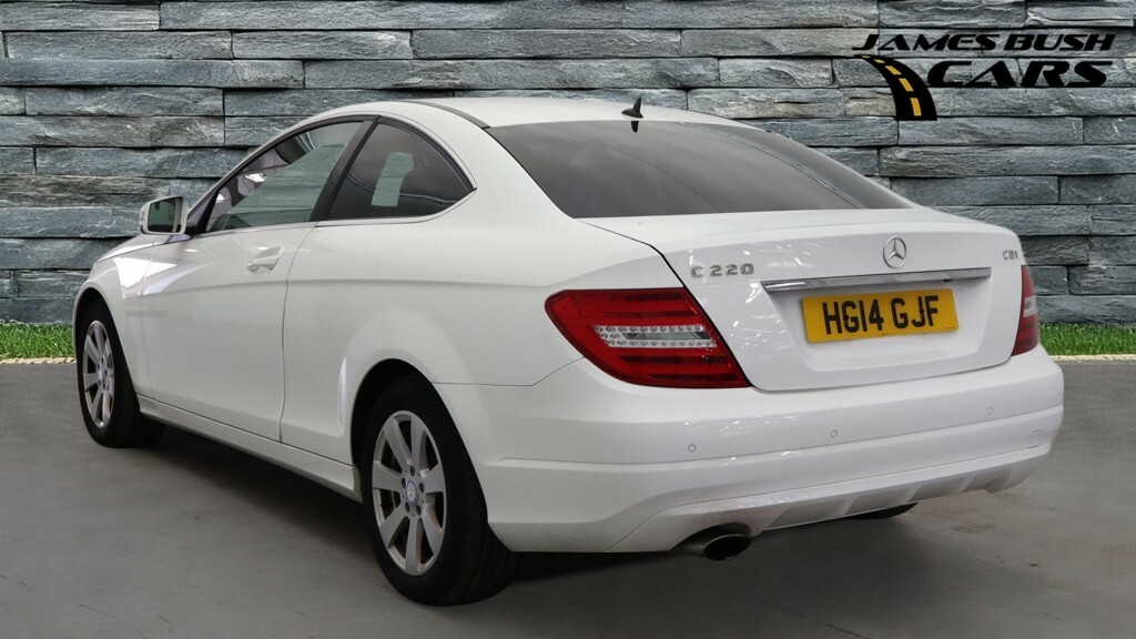 Mercedes-Benz C Class Coupe 2.1 C220 Cdi Executive Se 2014 White #3