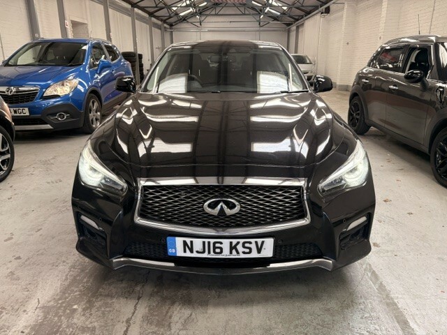 Infiniti Q50 Saloon 2.2 D Sport 2016 Black #5