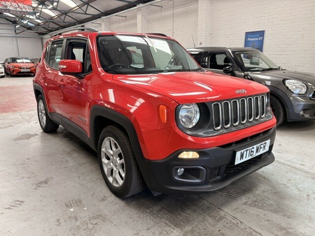Jeep Renegade Suv 1.4 Renegade My16 1.4 Multiair Ii 140Hp Longit Red