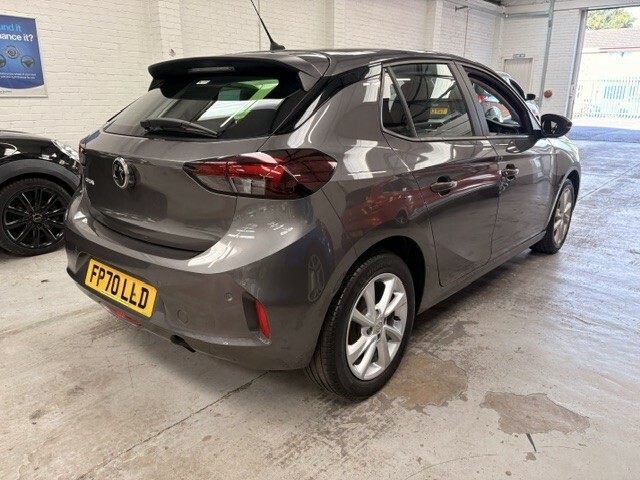 Vauxhall Corsa Hatchback 1.2 Se Premium 2020 FP70LLD Grey #4