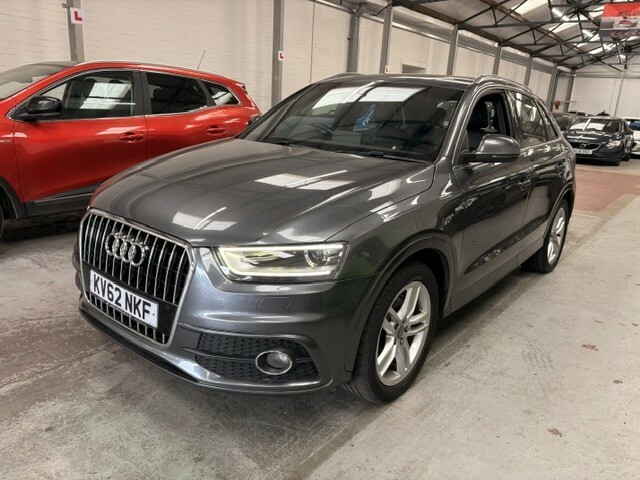 Audi Q3 Suv 2.0 Tdi S Line 2012 KV62NKF Grey #2