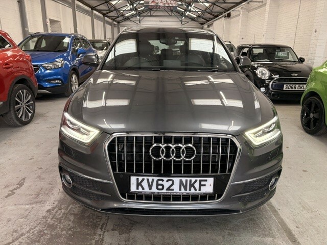 Audi Q3 Suv 2.0 Tdi S Line 2012 KV62NKF Grey #5