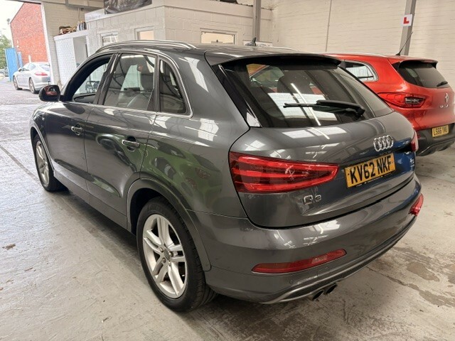 Audi Q3 Suv 2.0 Tdi S Line 2012 KV62NKF Grey #3