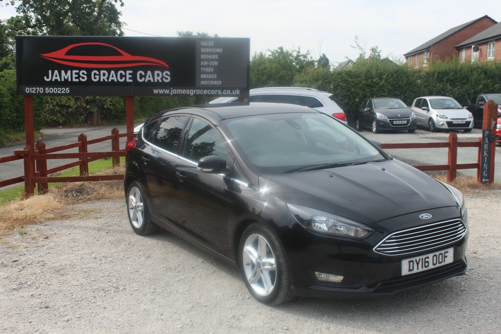 Ford Focus 1.5 Tdci Zetec Black