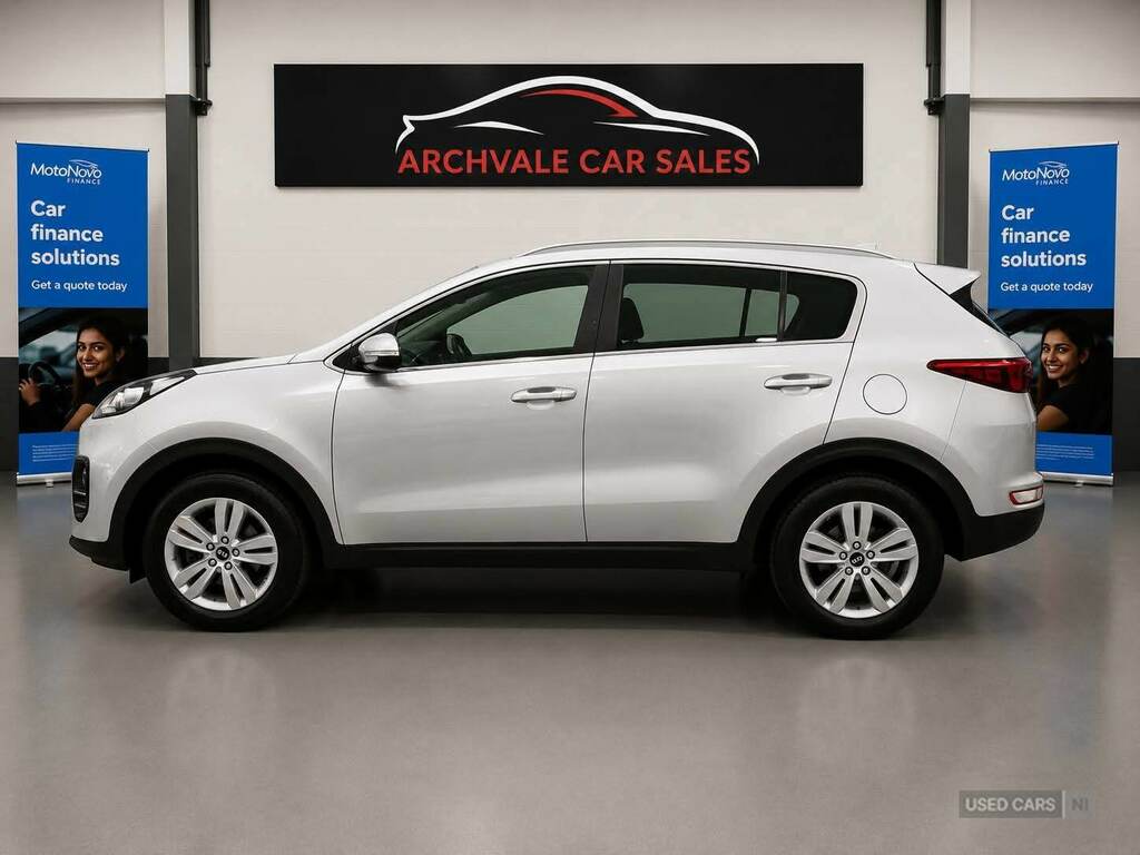 Kia Sportage 1.7 Crdi Isg 2 ST17MUA Silver #6