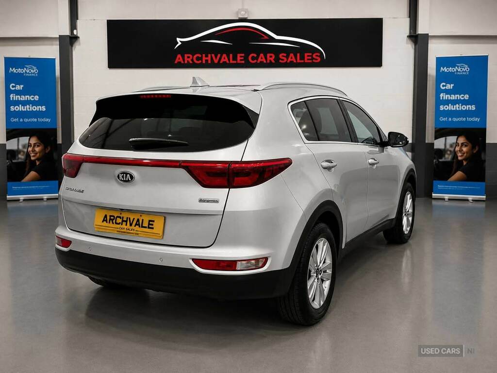 Kia Sportage 1.7 Crdi Isg 2 ST17MUA Silver #4