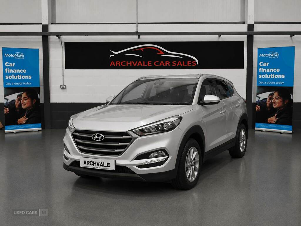 Hyundai Tucson 1.7 Crdi Blue Drive Se Nav 2Wd Silver #5